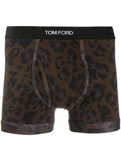 TOM FORD боксеры с леопардовым принтом