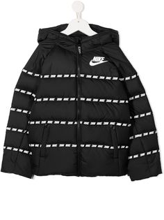 Nike Kids пуховик в полоску