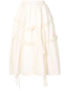 Renli Su фактурная юбка миди