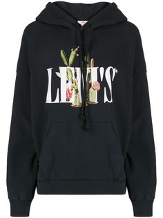 Levis худи с принтом и логотипом