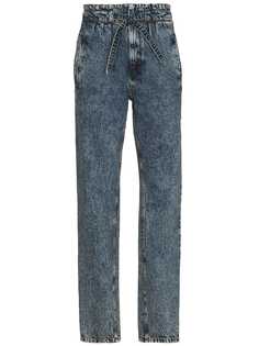 Isabel Marant узкие джинсы с присборенной талией