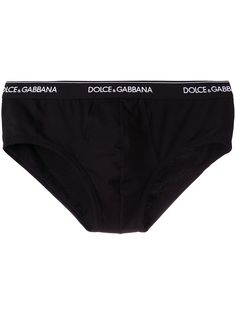 Dolce & Gabbana трусы с логотипом и эластичным поясом