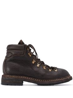 Guidi ботинки на шнуровке