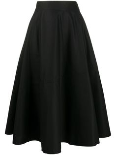 MM6 Maison Margiela плиссированная юбка с завышенной талией