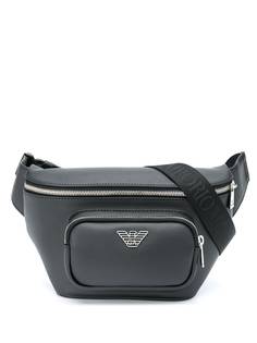 Emporio Armani поясная сумка с логотипом