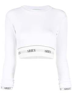 Aries джемпер с логотипом на поясе