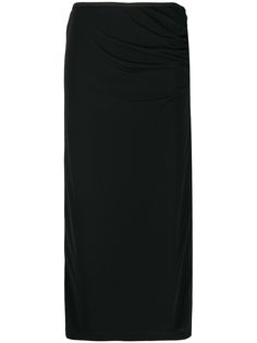 Helmut Lang юбка миди узкого кроя