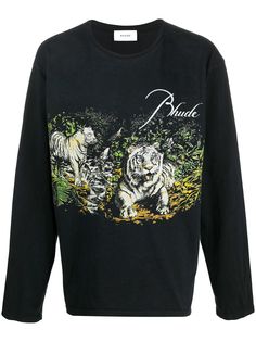 Rhude футболка с логотипом