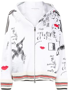 Ermanno Scervino куртка с капюшоном и стразами