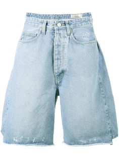 Ex Infinitas джинсовые шорты свободного кроя