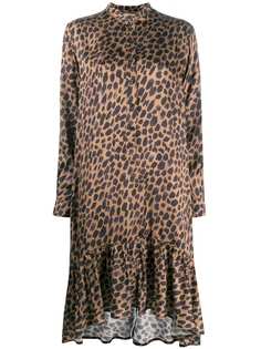 8pm платье миди с леопардовым принтом
