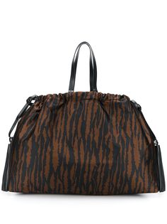 The Attico сумка-тоут с принтом