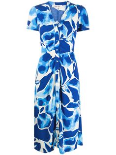 DVF Diane von Furstenberg платье с запахом и принтом