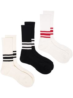 ANONYMOUS ISM комплект полосатых носков