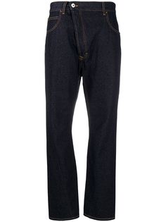 Vivienne Westwood Anglomania джинсы кроя слим со смещенной застежкой