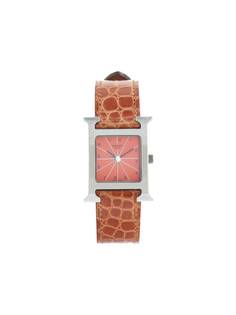 Hermès наручные часы Heure H pre-owned 21 мм 2000-х годов Hermes