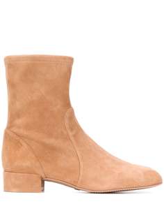 Stuart Weitzman замшевые ботинки