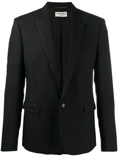 Saint Laurent однобортный пиджак