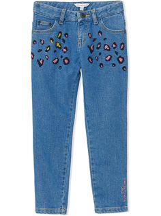 The Marc Jacobs Kids джинсы с принтом