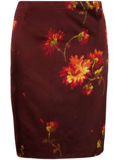 Dolce & Gabbana Pre-Owned юбка-карандаш с цветочным принтом