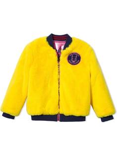 The Marc Jacobs Kids двусторонняя куртка из искусственного меха