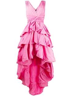 Paule Ka платье асимметричного кроя с оборками