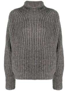 Isabel Marant джемпер Iris с окантовкой в рубчик