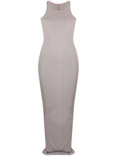 Rick Owens DRKSHDW платье макси в рубчик