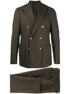Lardini костюм-двойка узкого кроя