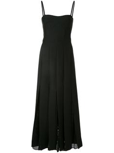 Gabriela Hearst платье с сетчатыми вставками