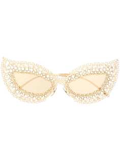 Dolce & Gabbana Eyewear солнцезащитные очки Filigree