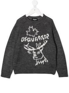 Dsquared2 Kids джемпер с круглым вырезом