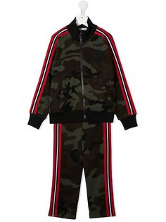 Moncler Enfant спортивный костюм с принтом