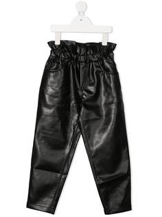 Philosophy Di Lorenzo Serafini Kids зауженные брюки из искусственной кожи