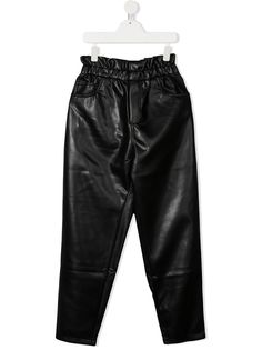 Philosophy Di Lorenzo Serafini Kids зауженные брюки из искусственной кожи