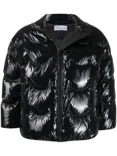 RED Valentino укороченный пуховик