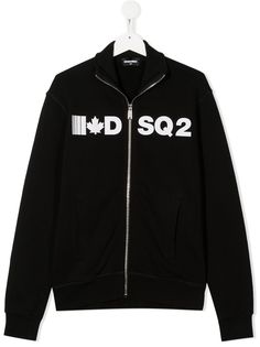 Dsquared2 Kids куртка на молнии с логотипом