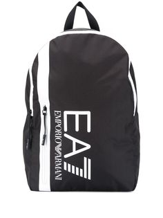 Ea7 Emporio Armani рюкзак с контрастной полоской и логотипом