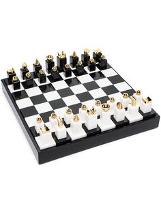 LObjet шахматы с декором из золота L'objet
