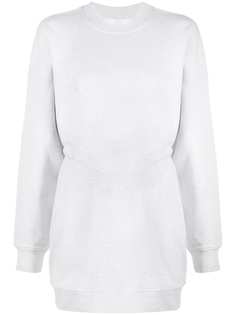 alexanderwang.t платье-толстовка с круглым вырезом