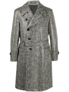 Emporio Armani двубортное пальто