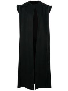 Vera Wang кейп со съемным капюшоном