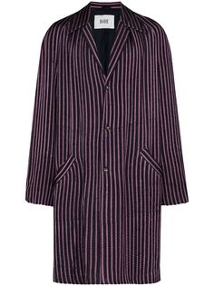 BODE пальто Mashroo в полоску