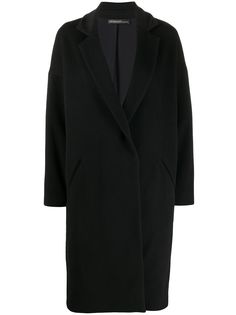 Sprung Frères пальто миди с застежкой на одну пуговицу