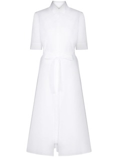 Rosetta Getty платье миди с поясом