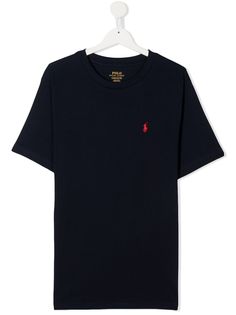Ralph Lauren Kids футболка с короткими рукавами и вышитым логотипом