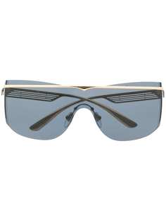 Bvlgari солнцезащитные очки-авиаторы с затемненными линзами