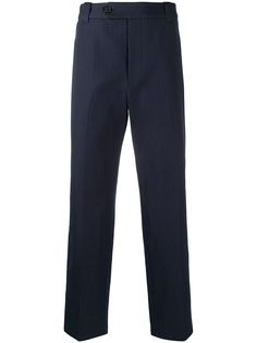 Kenzo укороченные брюки прямого кроя