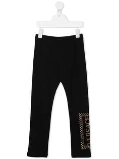 Versace Kids брюки с логотипом