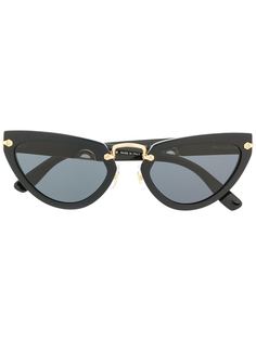 Miu Miu Eyewear солнцезащитные очки в оправе кошачий глаз